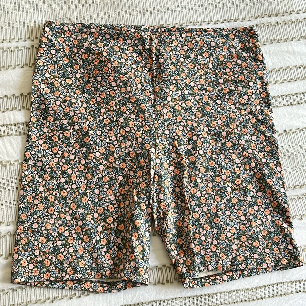 Floral Bike Shorts
